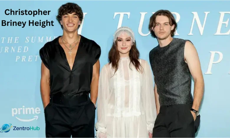 Christopher Briney Height